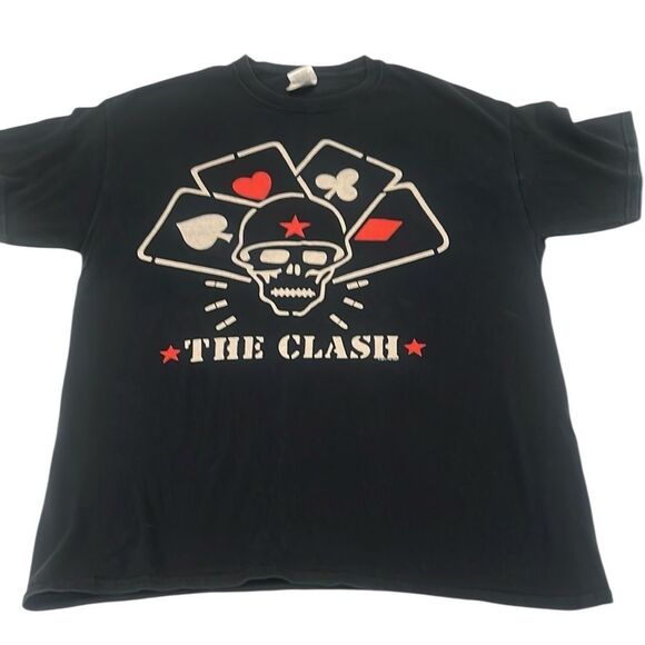 The Clash 2013 Straight to Hell men’s size L short sleeve band tshirt GUC - Picture 1 of 8